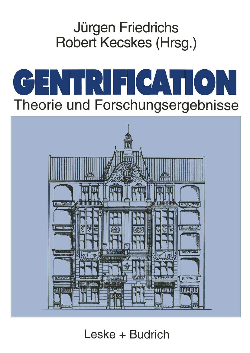 Gentrification: Theorie und Forschungsergebnisse (German Edition) Law