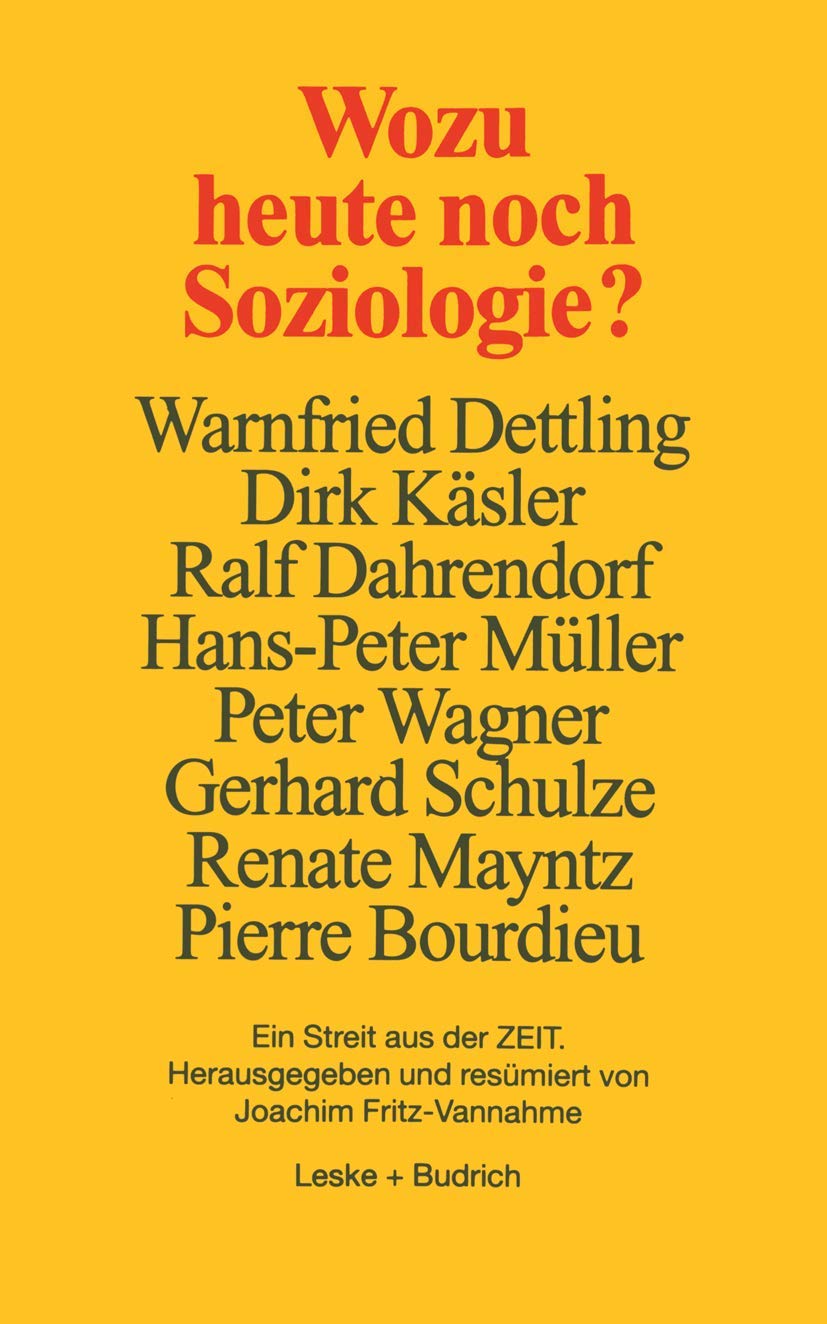 Wozu heute noch Soziologie? Law