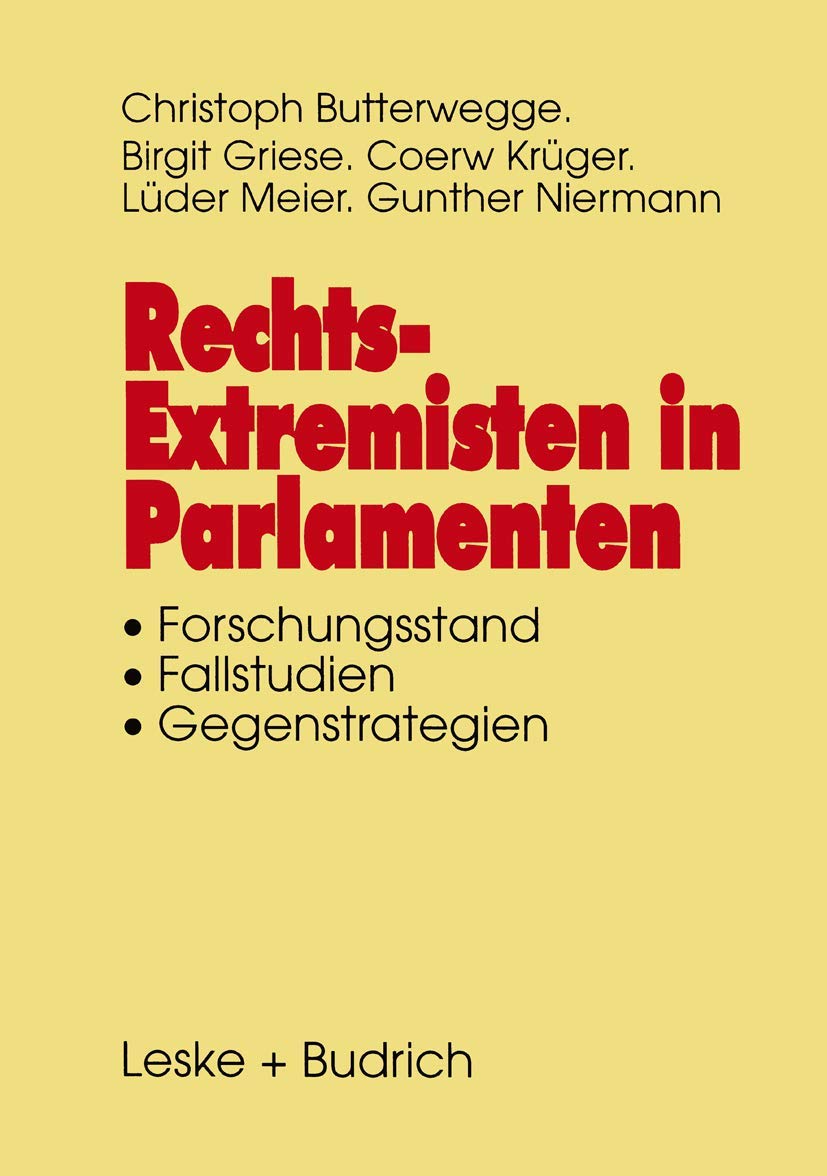 Product Image: Rechtsextremisten in Parlamenten