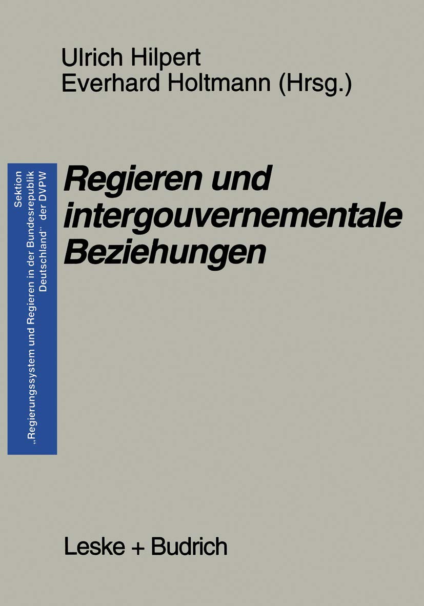Regieren und intergouvernementale Beziehungen Law
