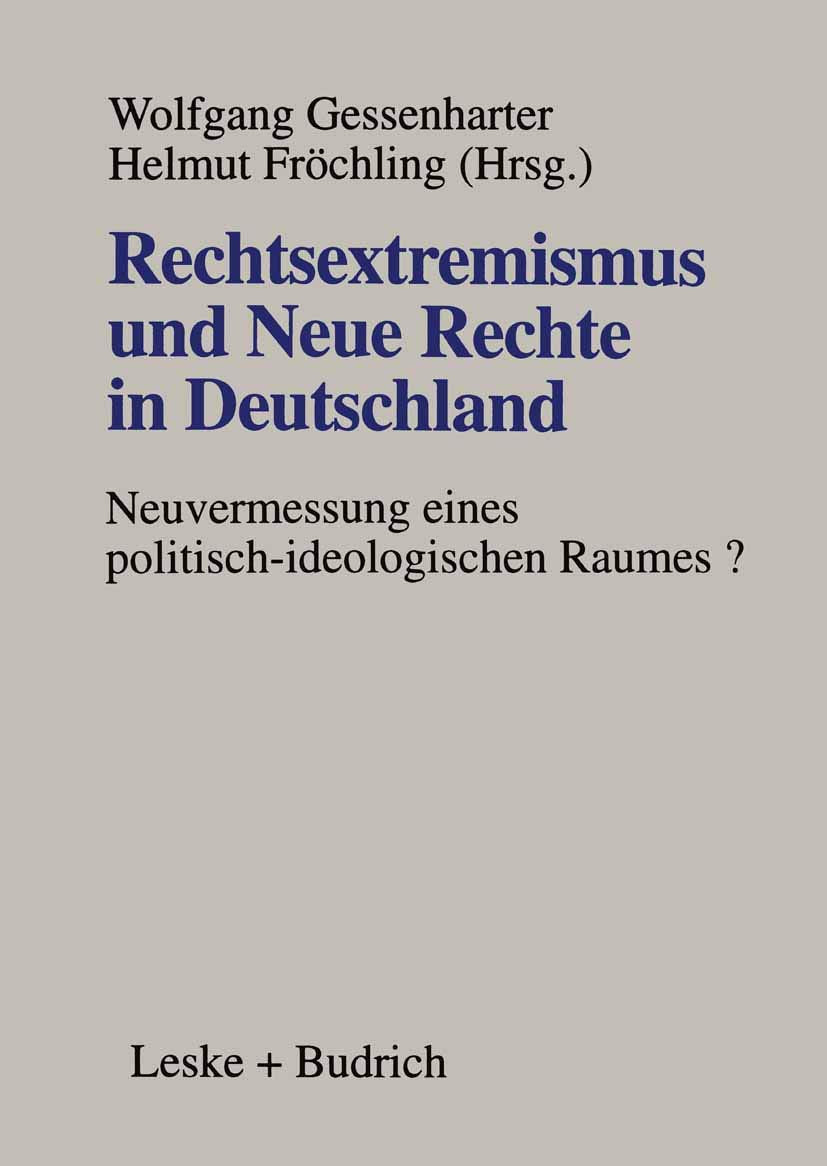 Rechtsextremismus und Neue Rechte in Deutschland book