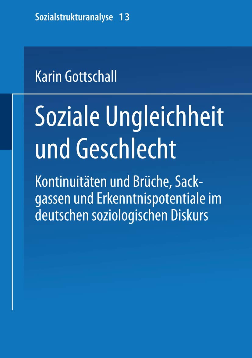 Soziale Ungleichheit und Geschlecht Law