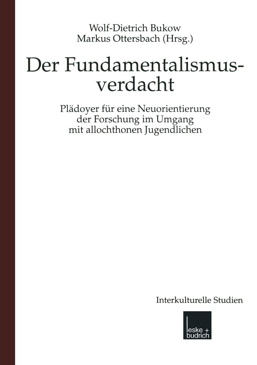 Product Image: Fundamentalismusverdacht