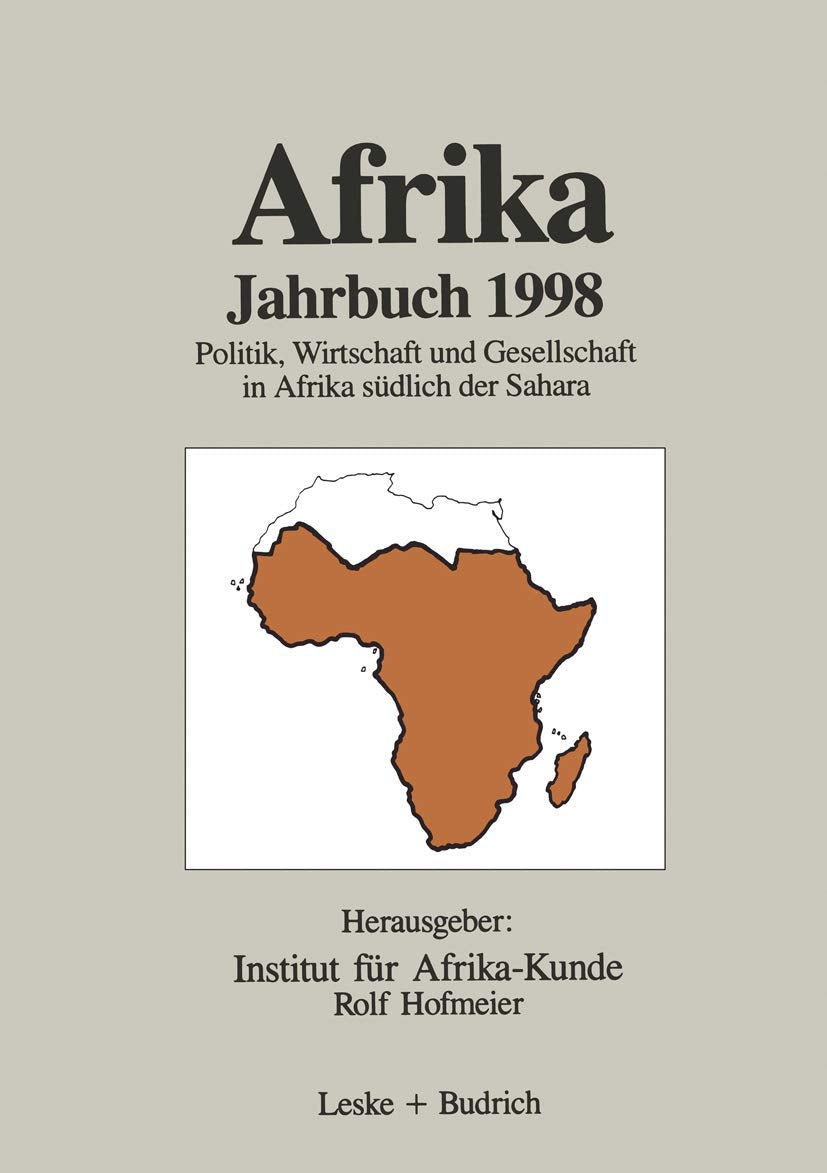 Afrika Jahrbuch, 1998: Politik, Wirtschaft und Gesellschaft in Afrika südlich der Sahara Law