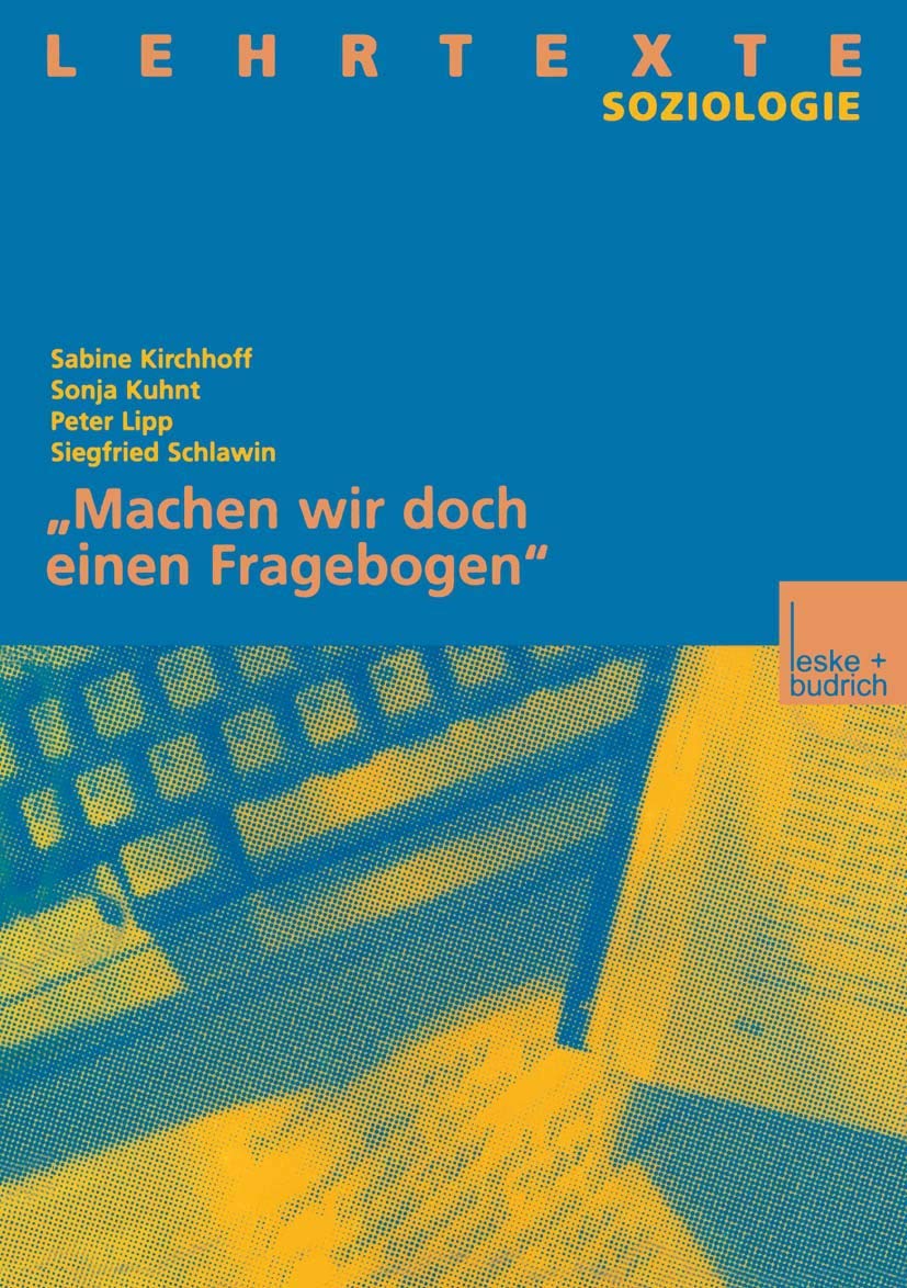 Product Image: Machen wir doch einen Fragebogen