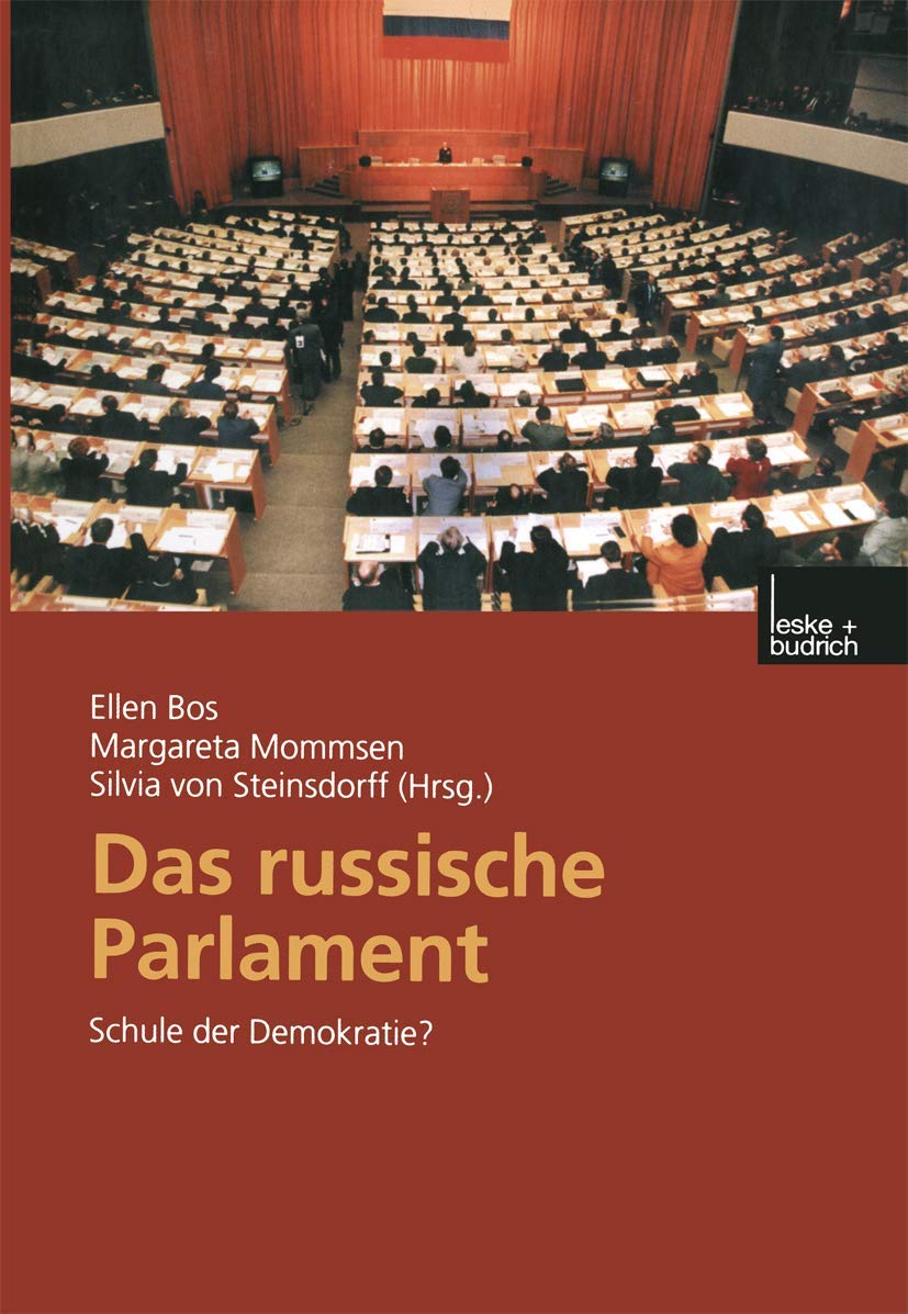 Das Russische Parlament: Schule der Demokratie? (German Edition) Law