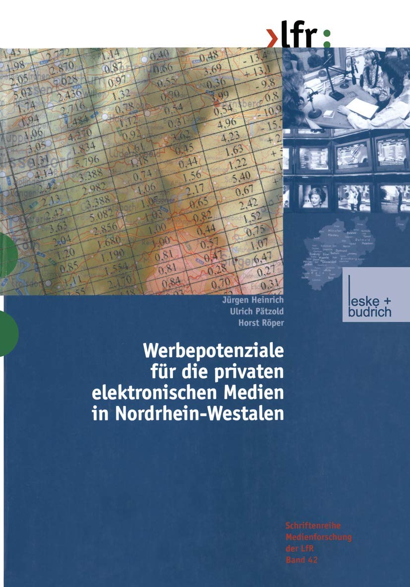 Werbepotenziale für die privaten elektronischen Medien in Nordrhein-Westfalen book