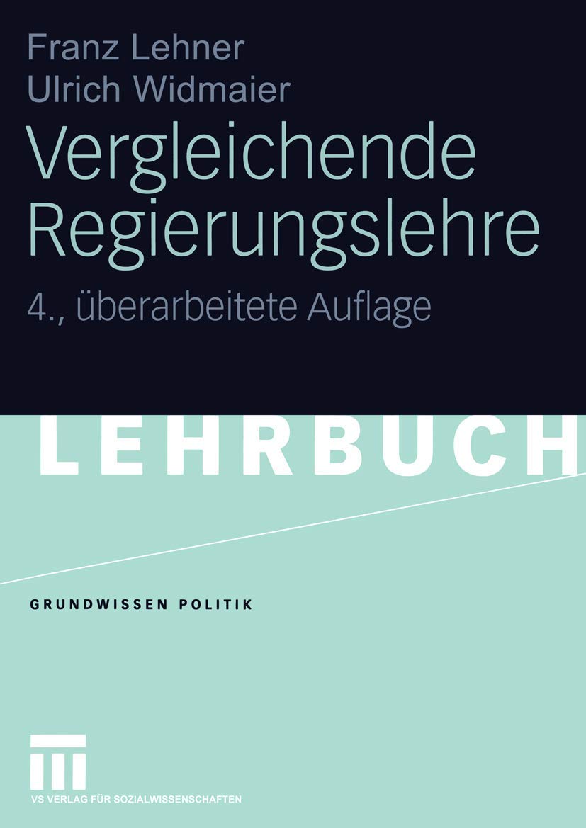 Product Image: Vergleichende Regierungslehre