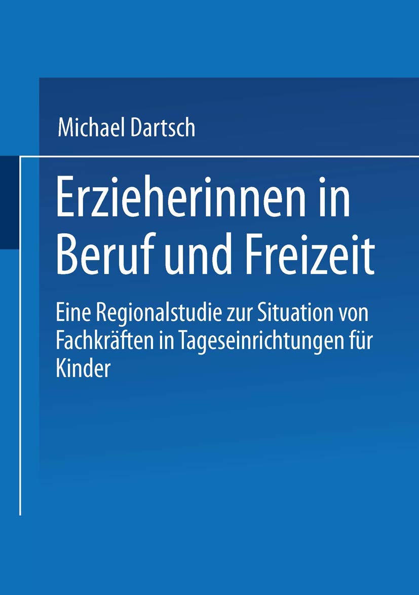 Product Image: Erzieherinnen in Beruf und Freizeit