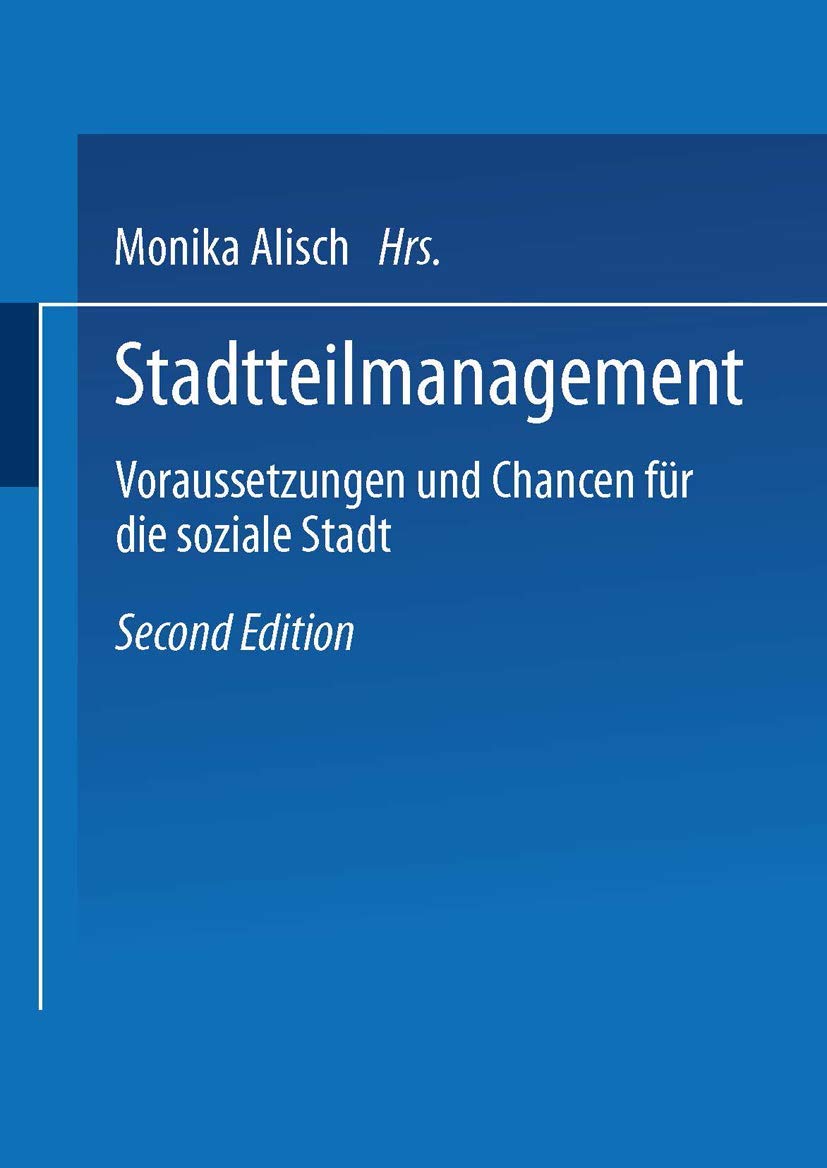 Product Image: Stadtteilmanagement