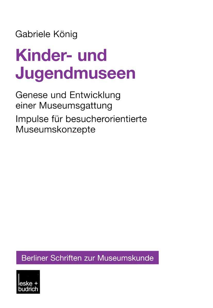 Product Image: Kinder- und Jugendmuseen