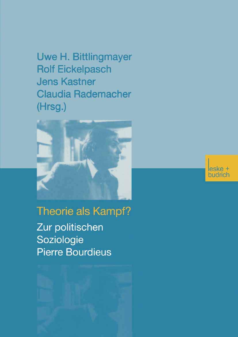 Theorie als Kampf? Zur politischen Soziologie Pierre Bourdieus. Law