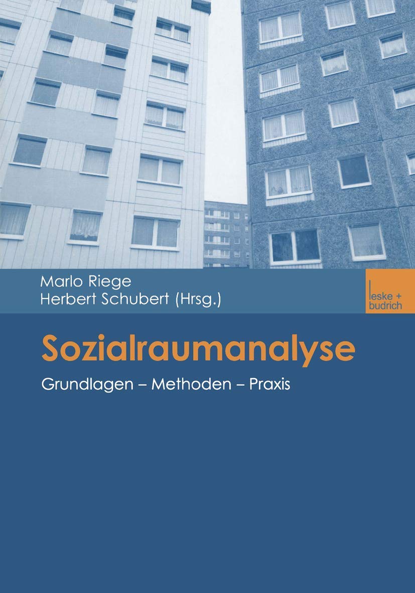Sozialraumanalyse. Grundlagen - Methoden - Praxis (Livre en allemand) book