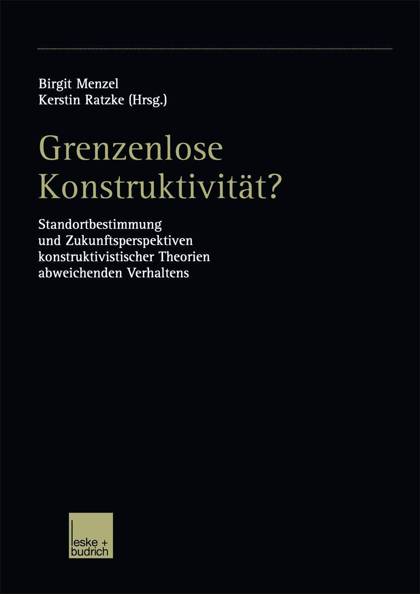 Product Image: Grenzenlose Konstruktivität?