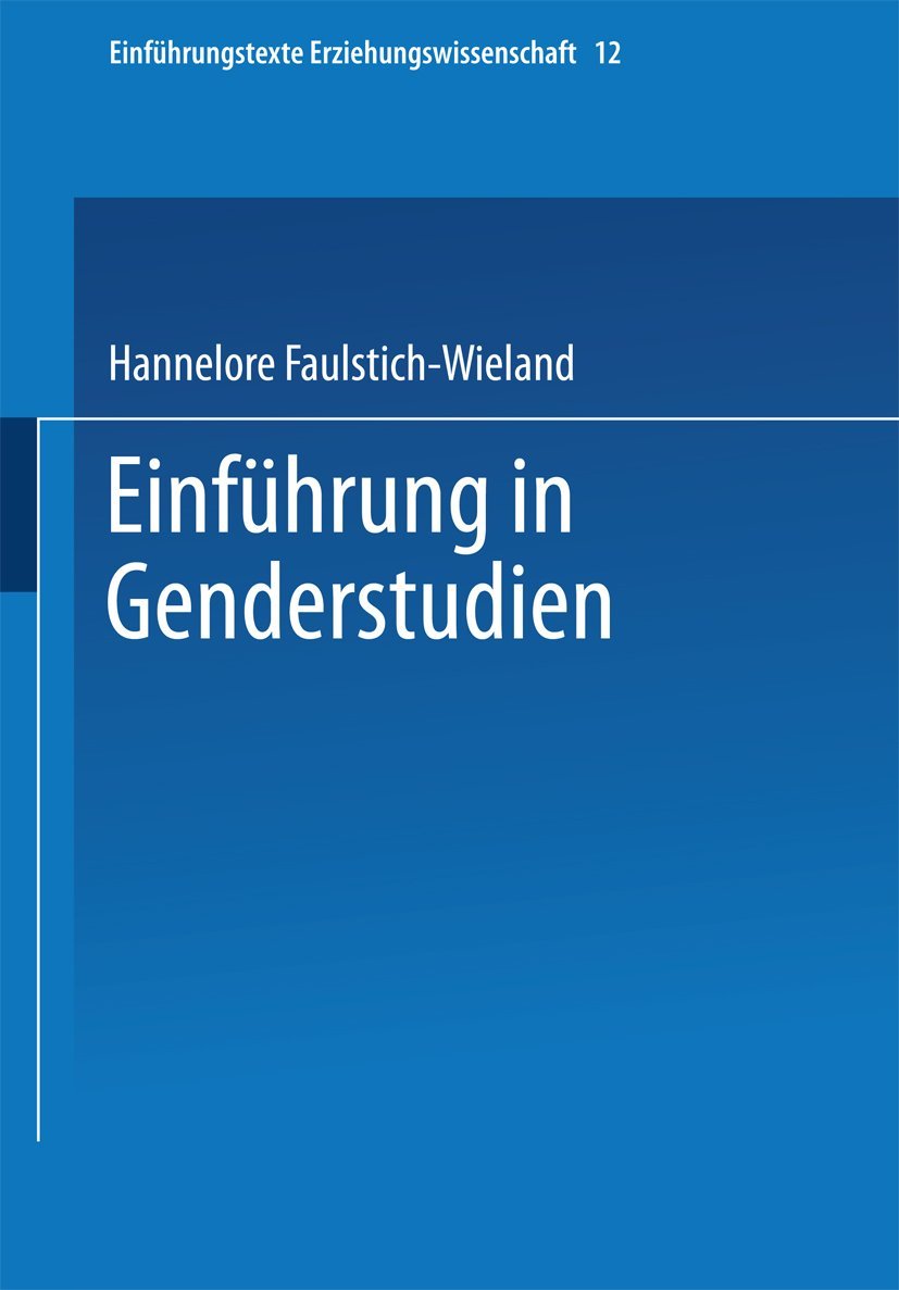 Einführung in Genderstudien Law