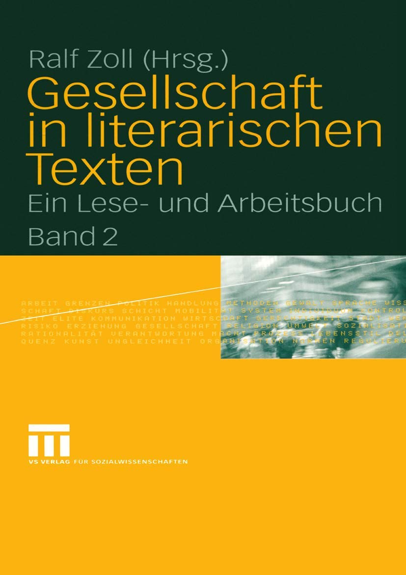 Gesellschaft in literarischen Texten Law