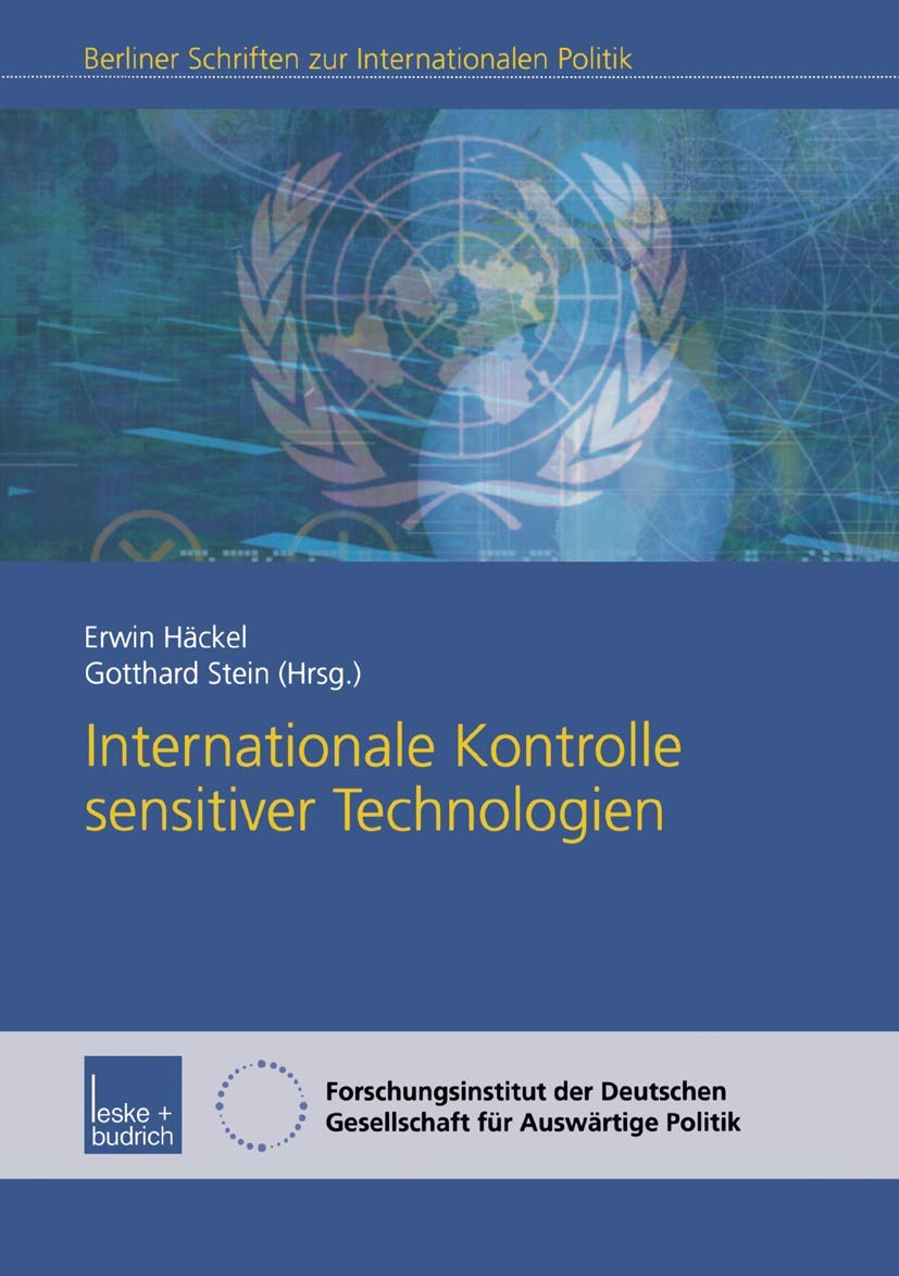 Internationale Kontrolle sensitiver Technologien Law
