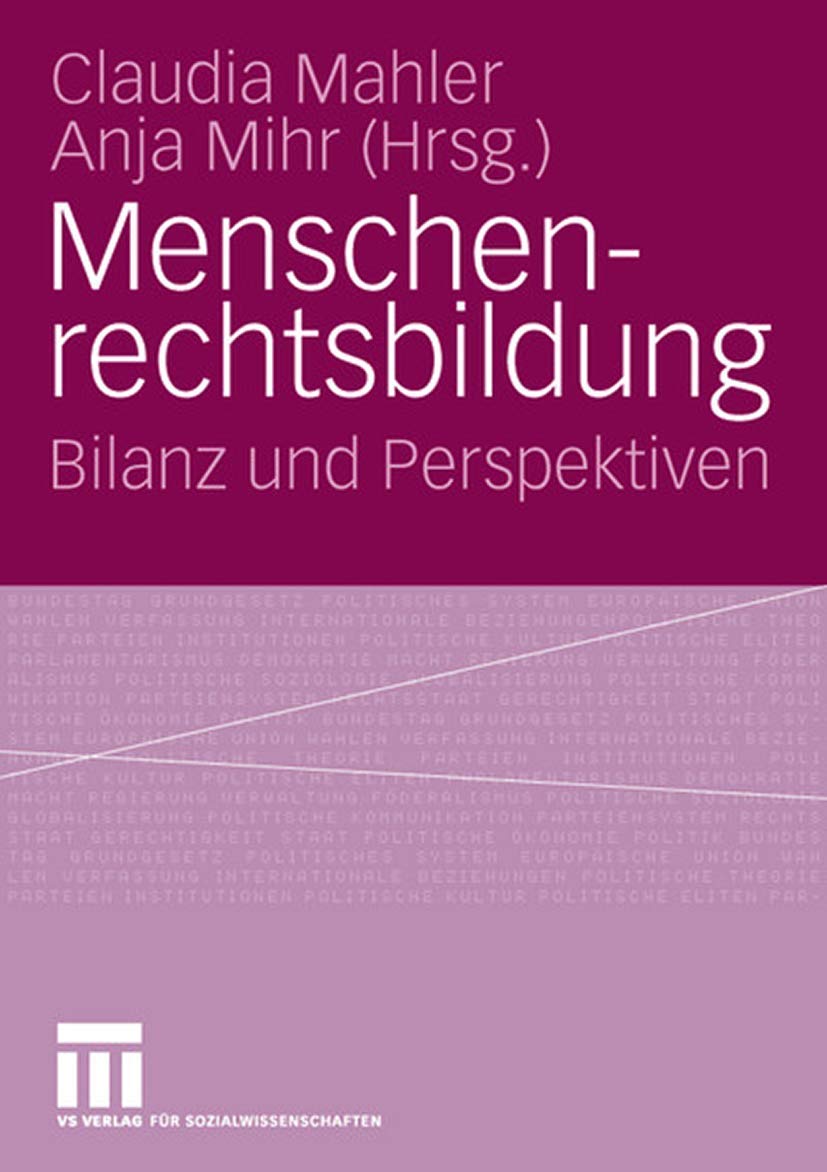 Product Image: Menschenrechtsbildung
