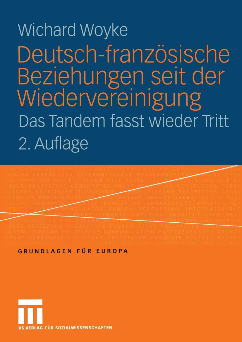 Deutsch-französische Beziehungen seit der Wiedervereinigung Law