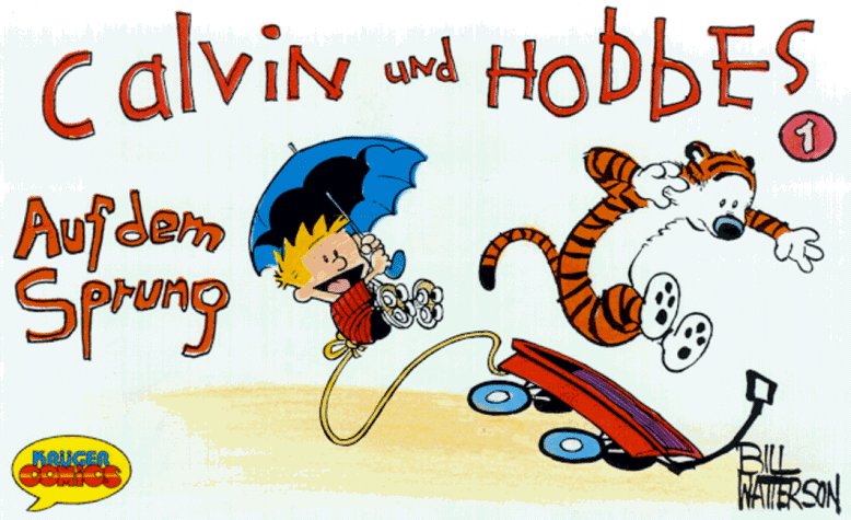 Calvin und Hobbes, Kleinausgabe, Bd.1, Auf dem Sprung Manga