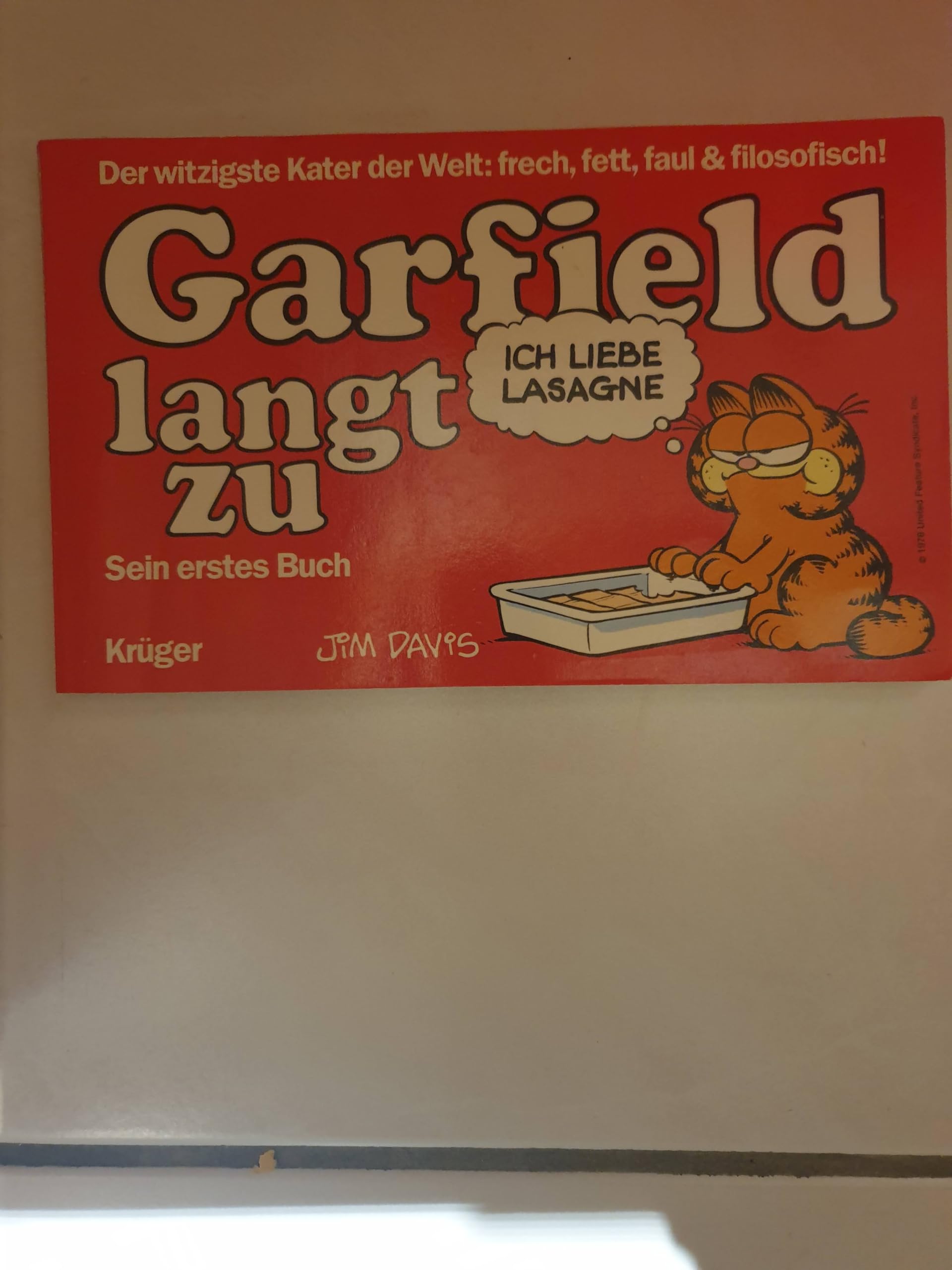 Product Image: Garfield, Bd.1, Garfield langt zu