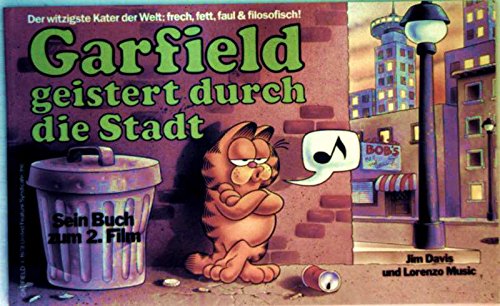 Garfield geistert durch die Stadt. Sein Buch zum 2. Film Manga