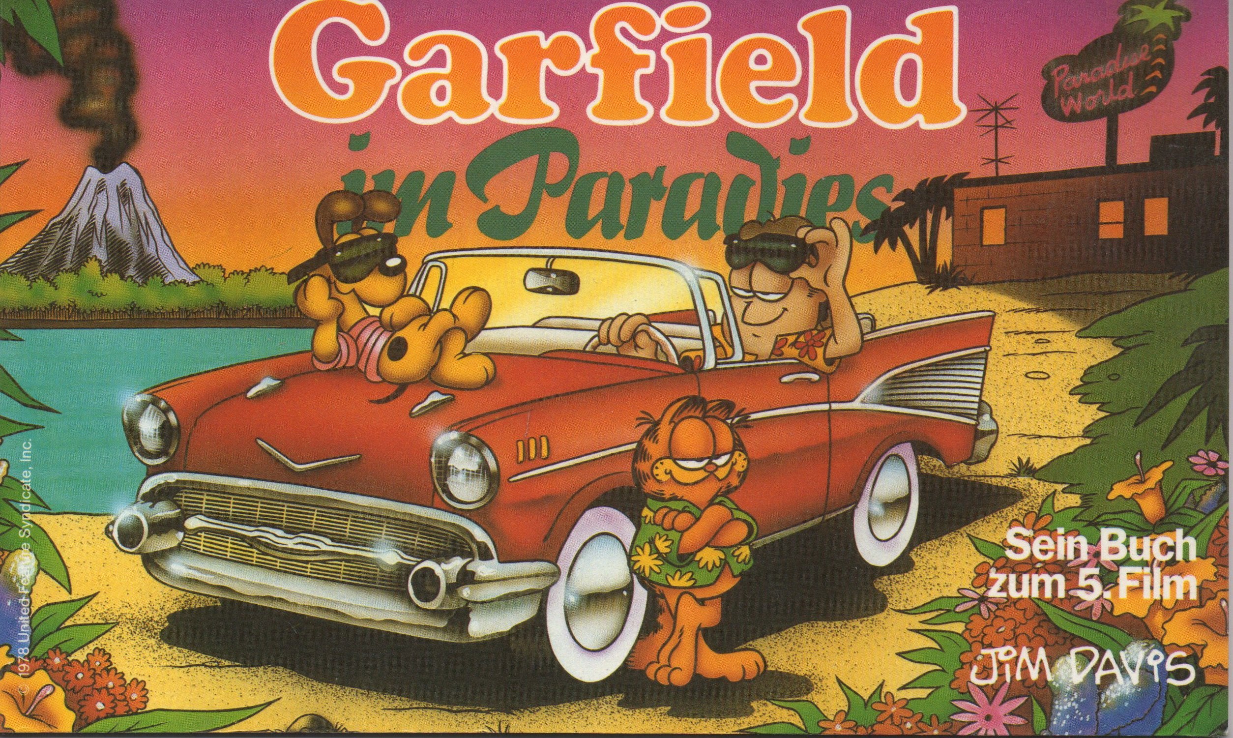 Garfield im Paradies. Sein Buch zum 5. Film Manga