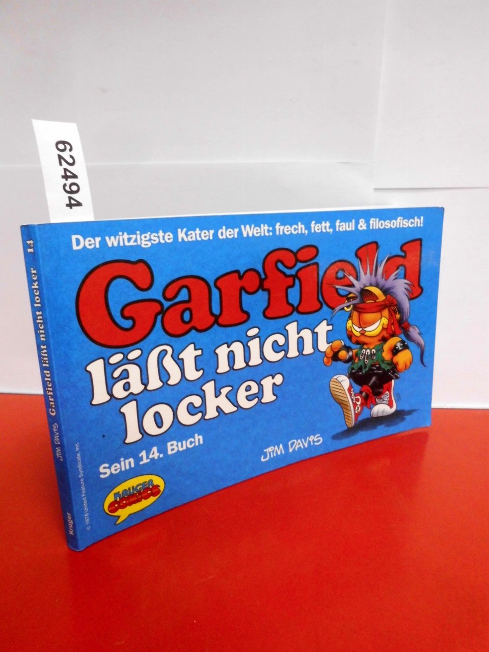 Garfield, Bd.14, Garfield läßt nicht locker Books