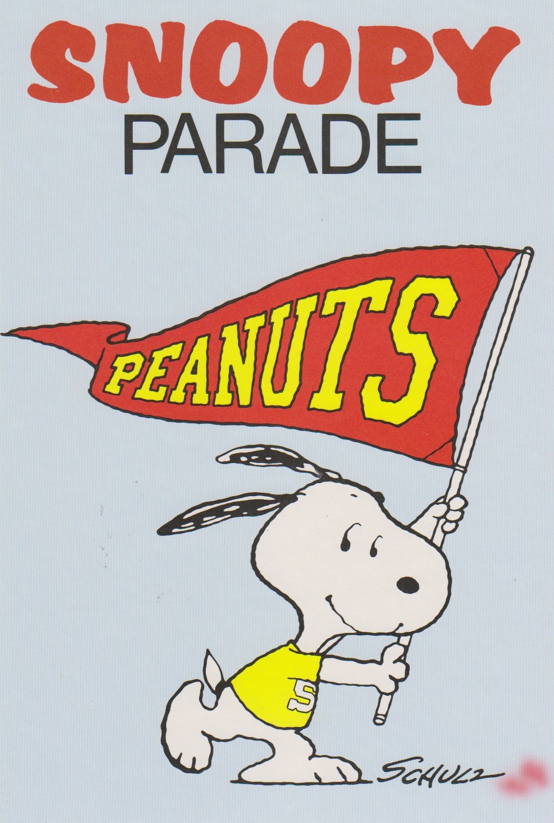 Snoopy & Die Peanuts: Snoopy Parade. Zusammenstellung aus Buch 1 - 7 des Krüger Verlags und dem Band "Happy Birthday". Format 19,8 x 29,6 cm. Books