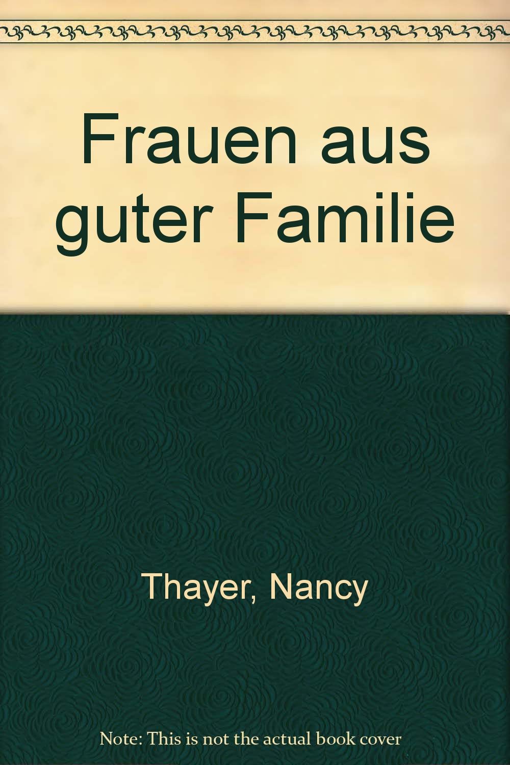 Frauen aus guter Familie Books