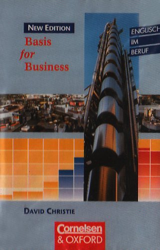 Basis for Business - Second Edition: Basis for Business, New Edition, 1 Cassette zum Kursbuch Foreign Languages ​​& Dictionaries