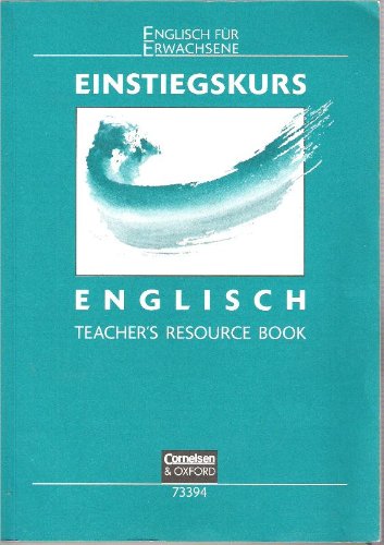 Einstiegskurs Englisch: Teacher's Resource Book Gilian Noble Books