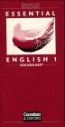 Essential English, Vokabelheft Learning & Reference