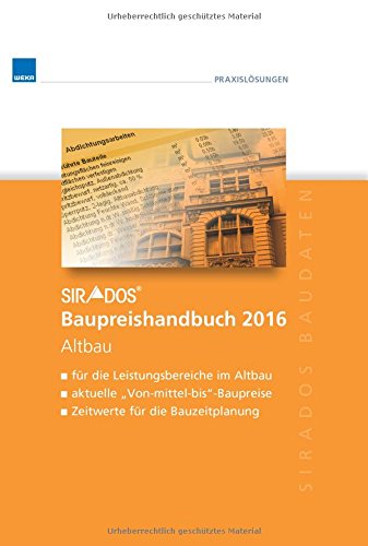 sirAdos Baupreishandbuch 2016: Altbau Books