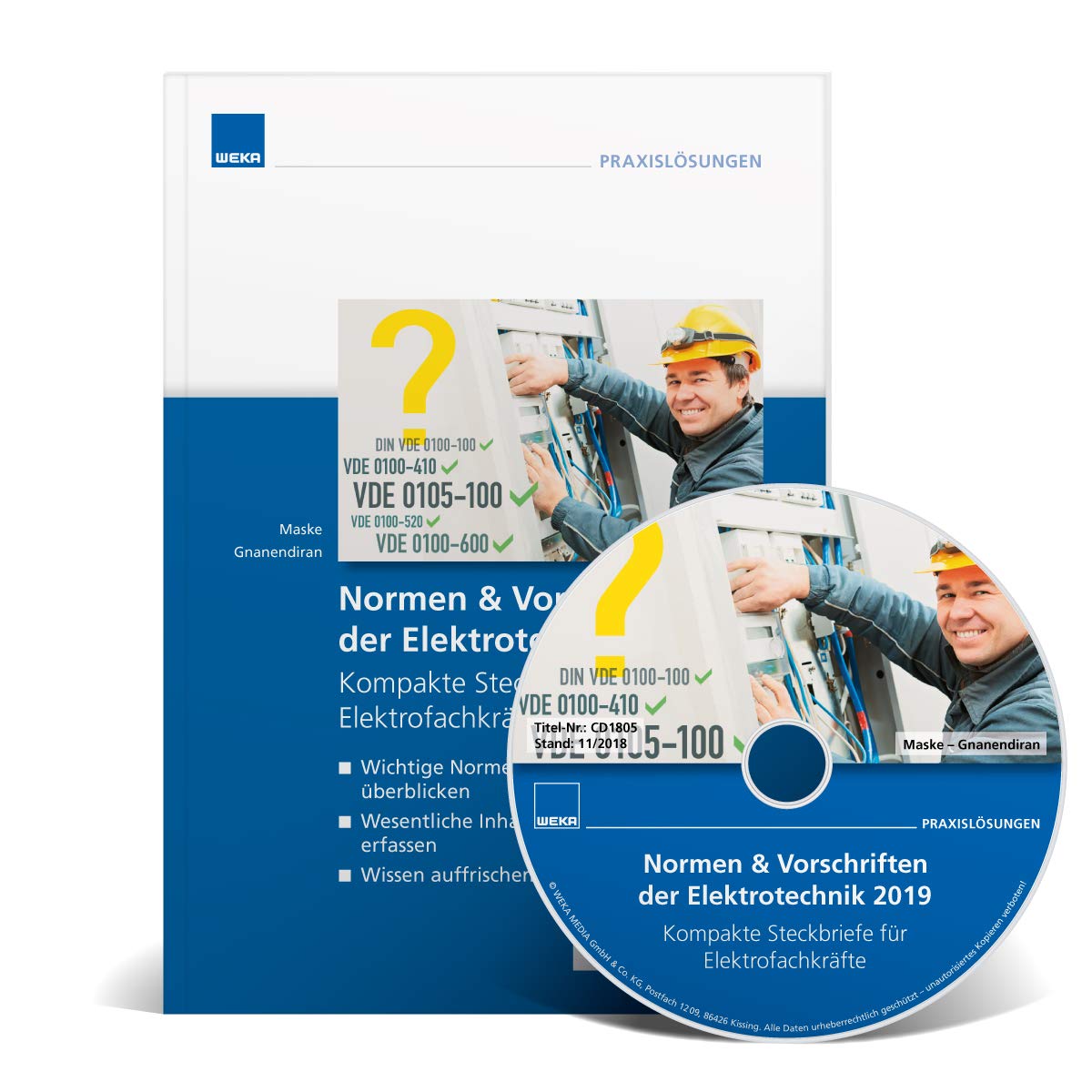 Normen & Vorschriften der Elektrotechnik 2019: Kompakte Steckbriefe für Elektrofachkräfte Books
