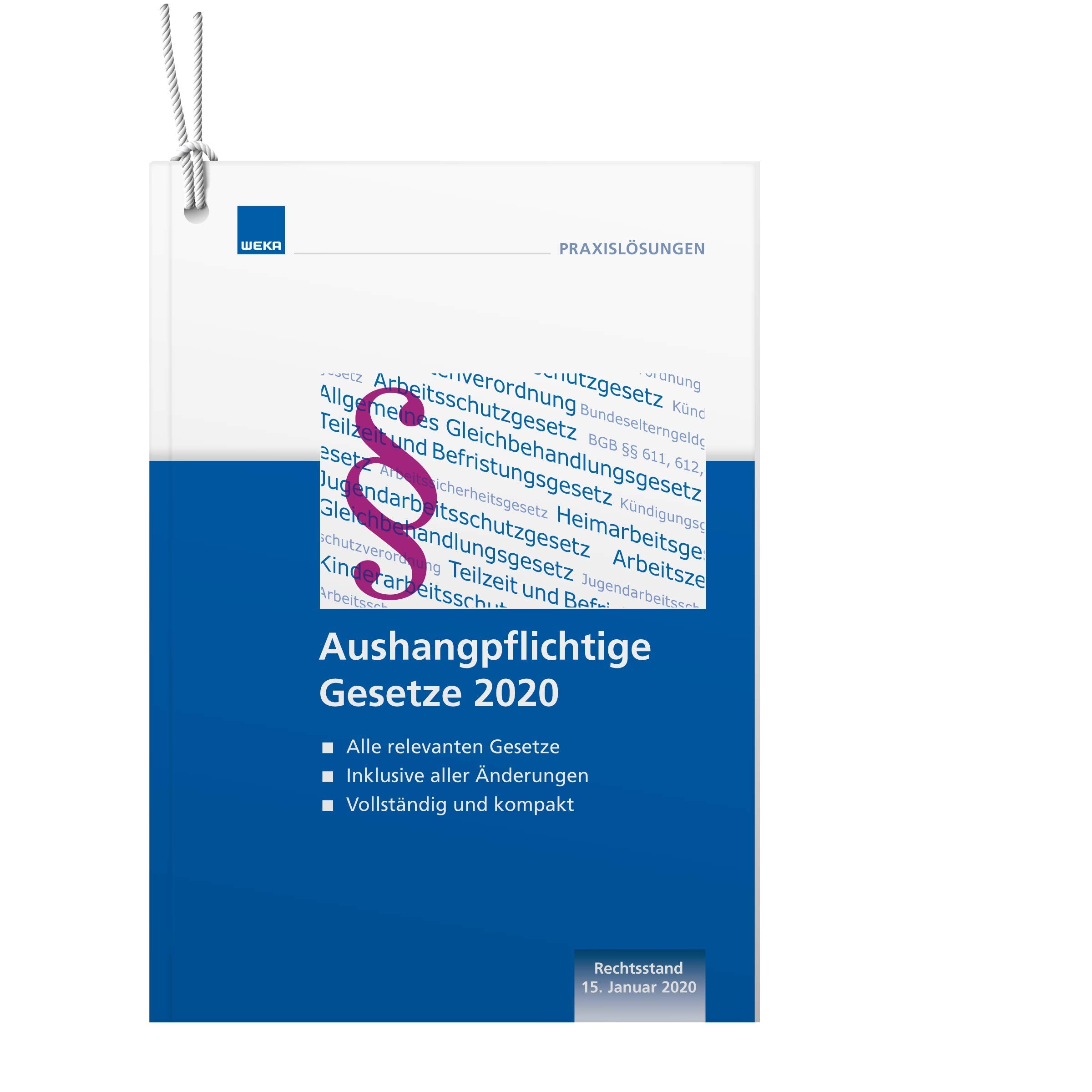 Aushangpflichtige Gesetze 2020 Books