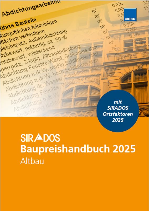 SIRADOS Baupreishandbuch Altbau Business & Technology