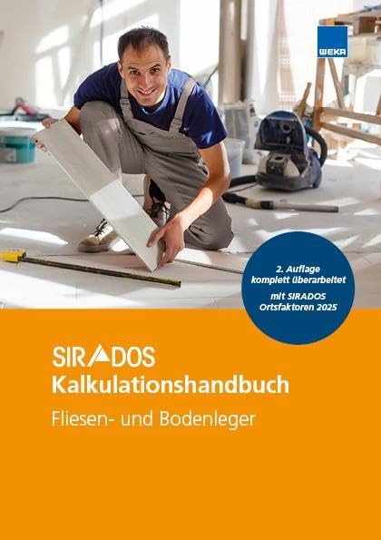 SIRADOS Kalkulationshandbuch Fliesen- und Bodenleger Business & Technology