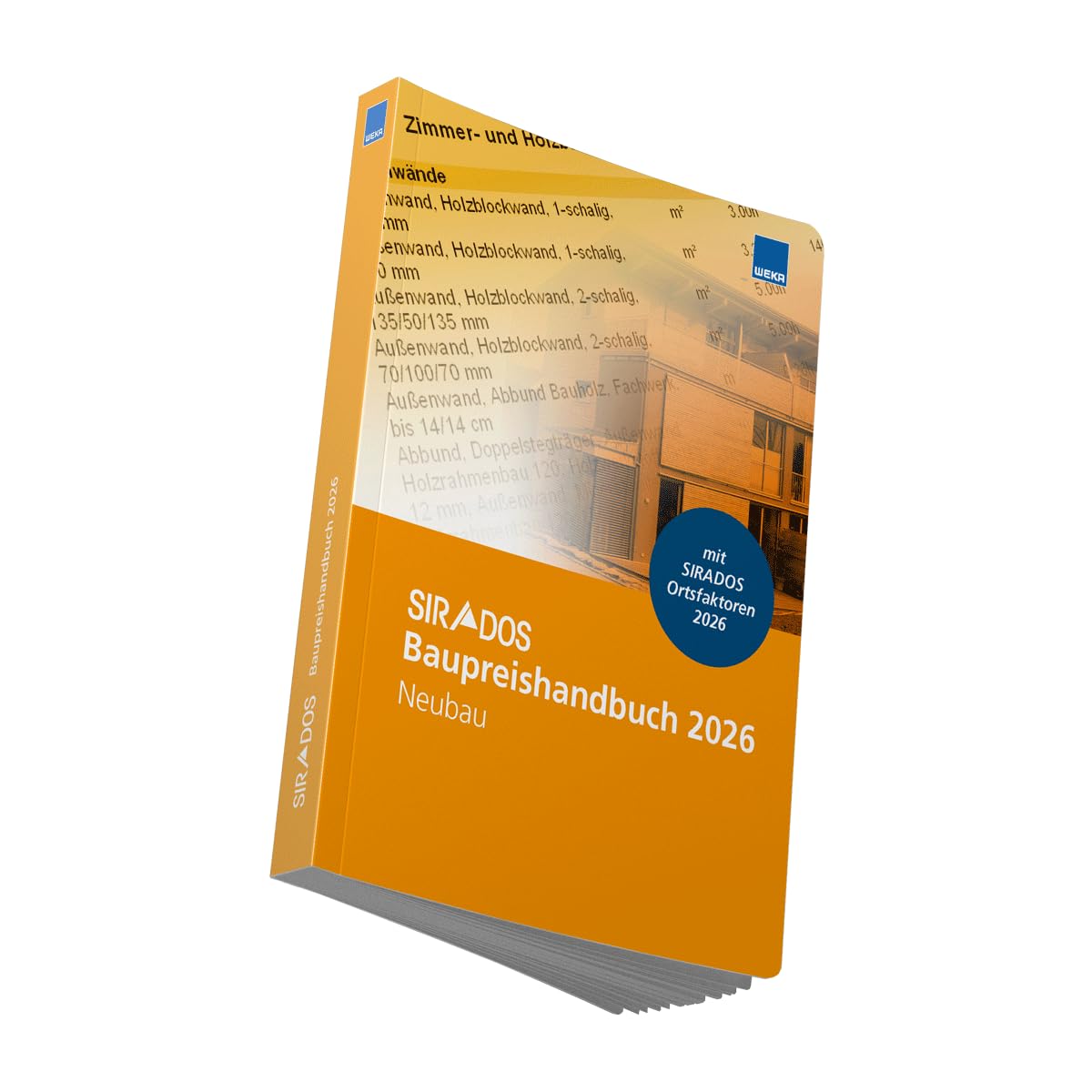 SIRADOS Baupreishandbuch Neubau 2026 Business & Technology