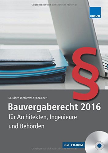Bauvergaberecht 2016 für Architekten, Ingenieure und Behörden book