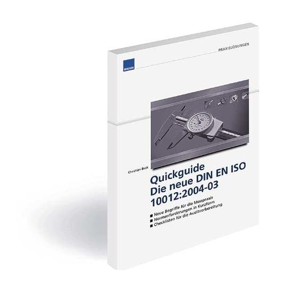 Broschüre Quickguide - Die neue DIN EN ISO 10012:2004-03 Media & Communication