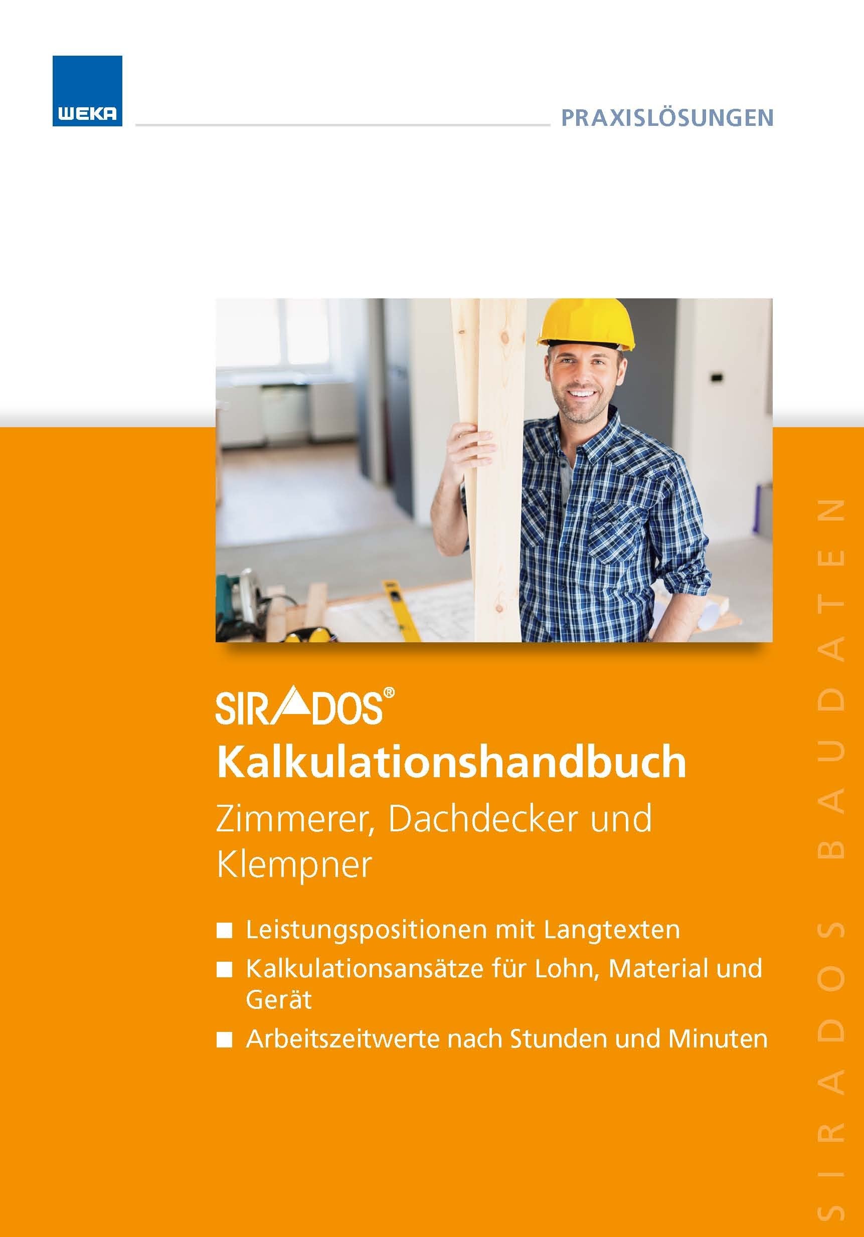 SIRADOS Kalkulationshandbuch Zimmerer, Dachdecker und Klempner Business, Finance & Career