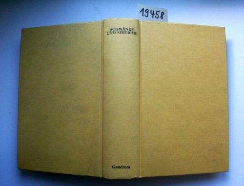 Schwänke und Streiche. Schelmen- und Narrengeschichten des 13. bis 19. Jahrhunderts Books