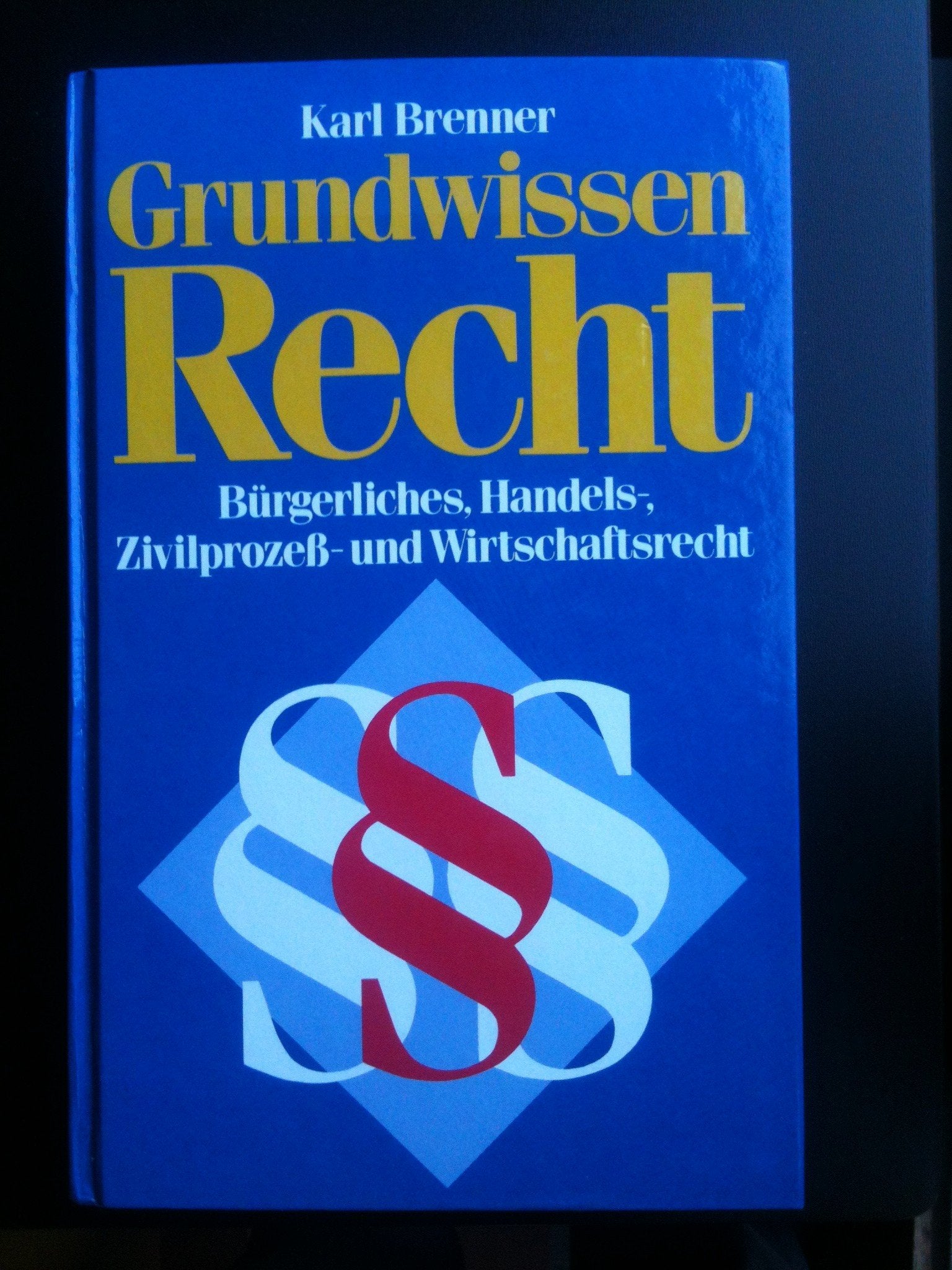 Grundwissen Recht. Bürgerliches Handels-, Zivilprozeß- und Wirtschaftsrecht Law