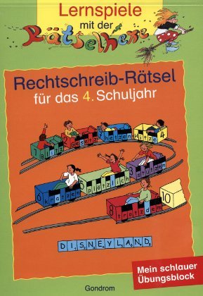 Lernspiele mit der Rätselhexe, Rechtschreib-Rätsel für das 4. Schuljahr, neue Rechtschreibung Learning & Reference