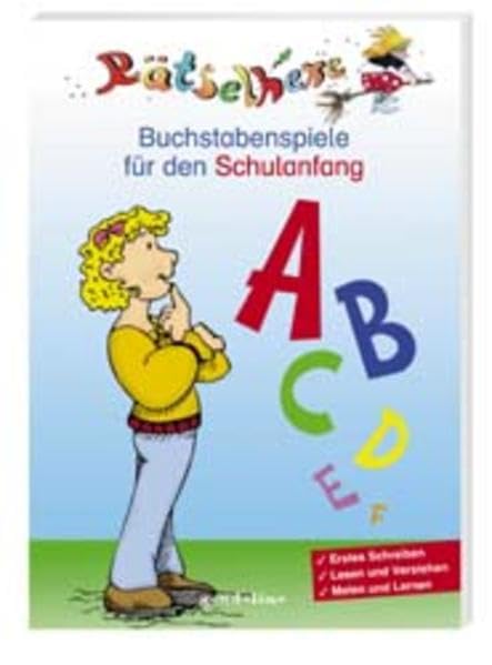 Buchstabenspiele für den Schulanfang (Rätselhexe) Non-fiction
