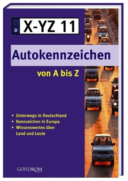 Product Image: Autokennzeichen von A bis Z