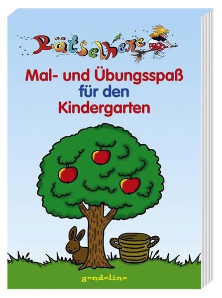 Mal- und Übungsspass für den Kindergarten (Rätselhexe) Non-fiction