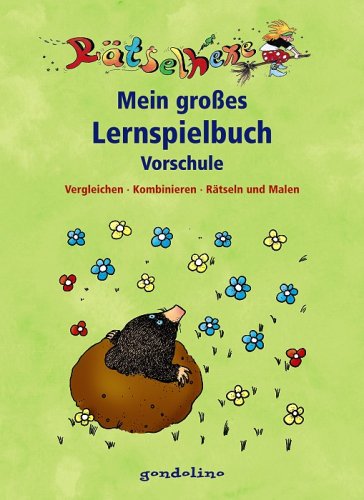Mein großes Lernspielbuch Vorschule: Vergleichen - Kombinieren - Rätseln und Malen Non-fiction
