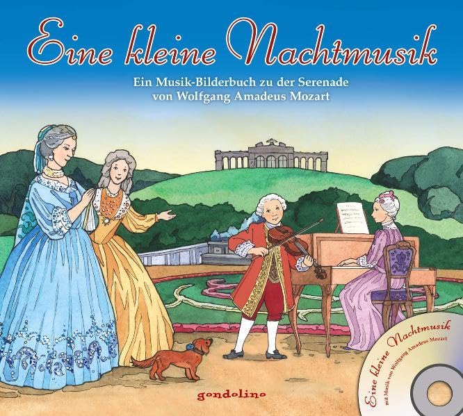 Eine kleine Nachtmusik (mit CD): Ein Musik-Bilderbuch zu der Serenade von Wolfgang Amadeus Mozart Non-fiction